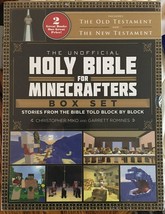 The Unofficial Holy Bible for Minecrafter Box Set Stories From the Bible 2016 - £22.80 GBP