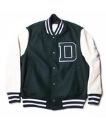 Wool Leather Sleeves  Varsity Jacke - $129.99 - $139.99