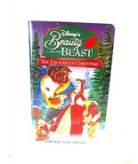 Beauty and the Beast VHS Disney The Enchanted Christmas (#vhp) - £2.39 GBP