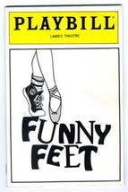 Playbill Funny Feet  Bob Bowyer 1987 Lamb&#39;s Theatre - $11.88