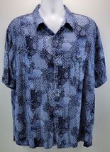 A) Batik Bay Men Button Down Short Sleeve Hawaiian Pineapple Shirt XXL - $19.79