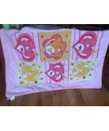 Bright Vintage Care Bears  Crib Blanket Quilt 2004.  (55x40) - £27.19 GBP