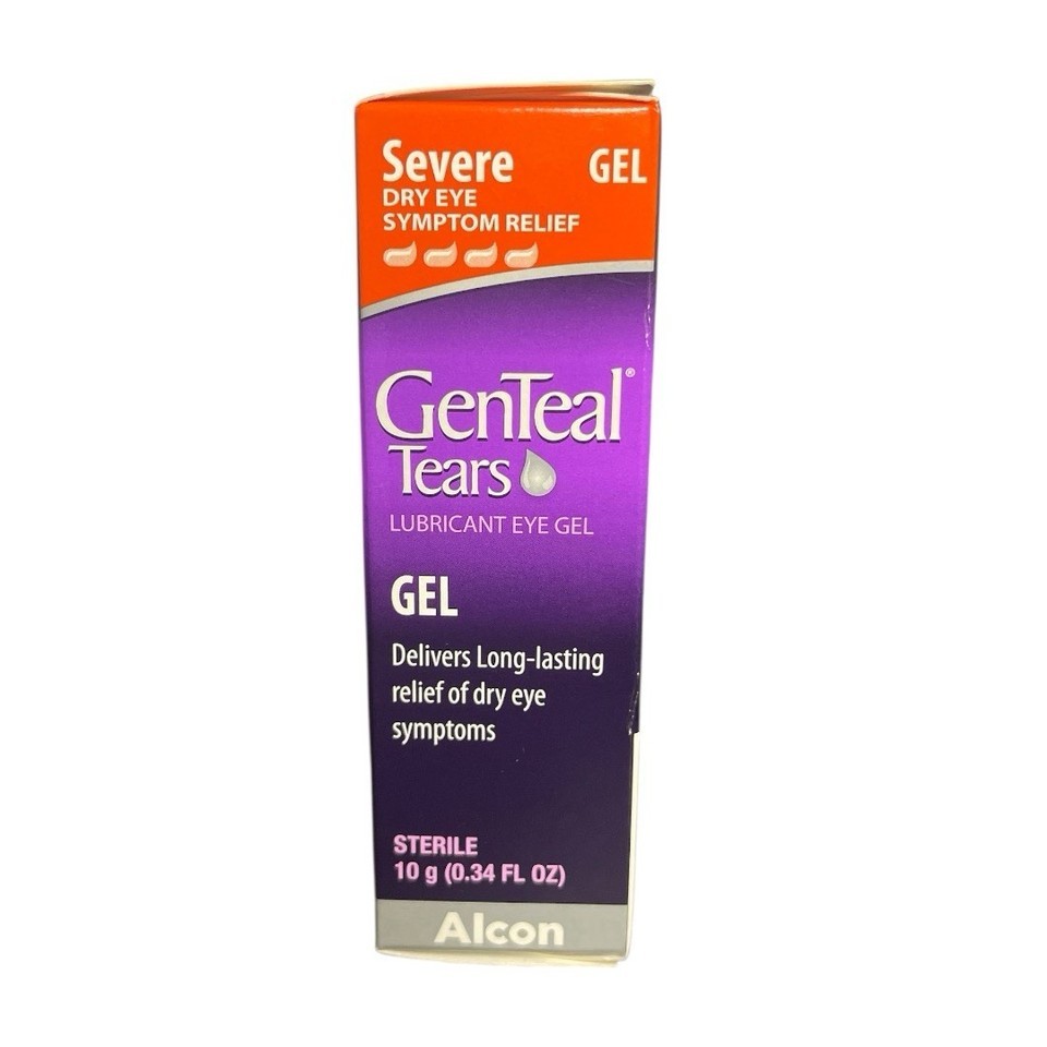 GenTeal Tears Severe Dry Eye Lubricant Gel 0.3 fl oz EXP 12/26 Item image 2
