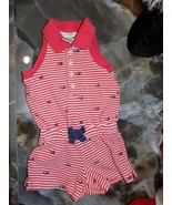 RALPH LAUREN STRIPED WHALE EMBROIDERED ROMPER SIZE 3 MONTHS GIRL&#39;S - $23.46 CAD
