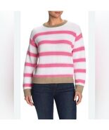 525 America Cotton Striped Sweater Size Medium - $544.63 MXN
