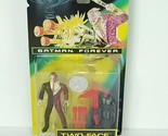 Vintage 1995 Two Face with Cannon and Good Evil Coin Batman Forever Kenn... - £21.70 GBP