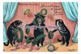 rp13122 - Louis Wain Cats - Fortune Telling - print 6x4 - $2.80