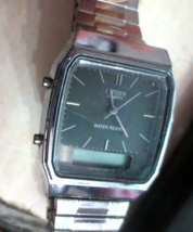Citizen Analog Digital T011-312619 KA Quartz Men’s wrist watch Japan - £22.02 GBP
