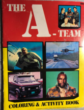 THE A-TEAM COLORING &amp; ACTIVITY BOOK (1983) vintage unused softcover - $19.79