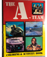 THE A-TEAM COLORING &amp; ACTIVITY BOOK (1983) vintage unused softcover - $361.46 MXN