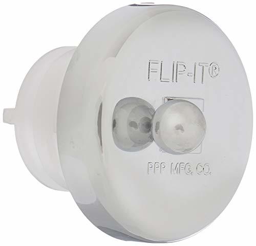 P P P Mfg DF10-100 Flip It Universal Tub Stopper Chrome Lated, Assorted ... - $21.98