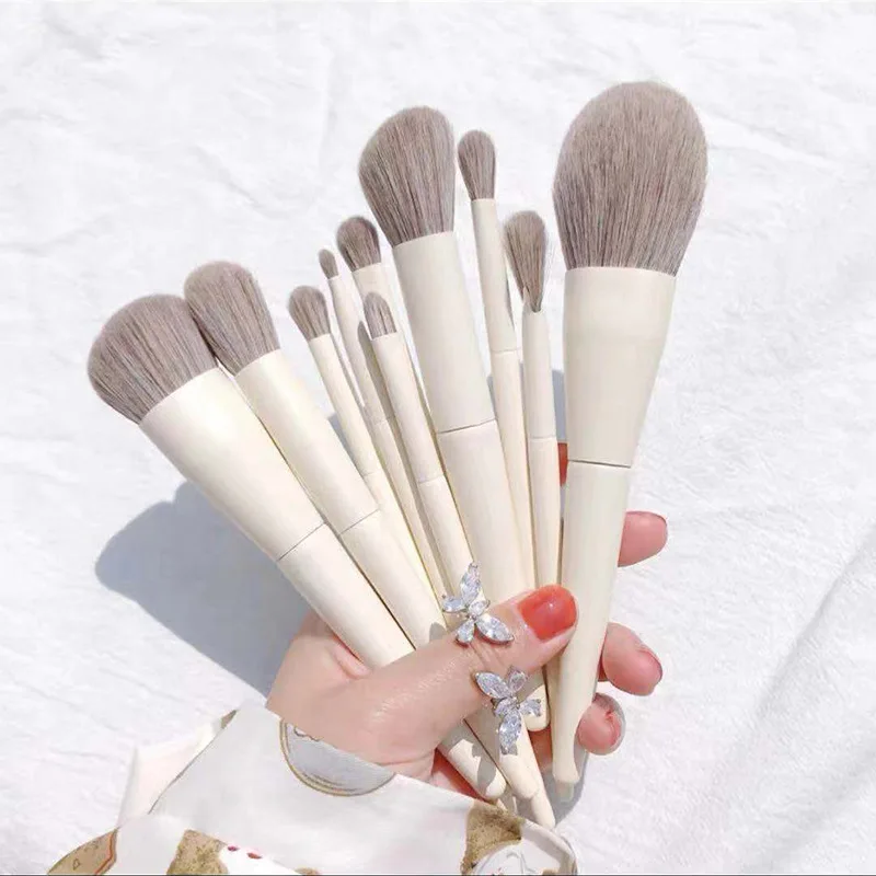 Eyelash Eyebrow Brush Foundation Powder Eyelash Brushes Contouring Facial Makeup - $51.86