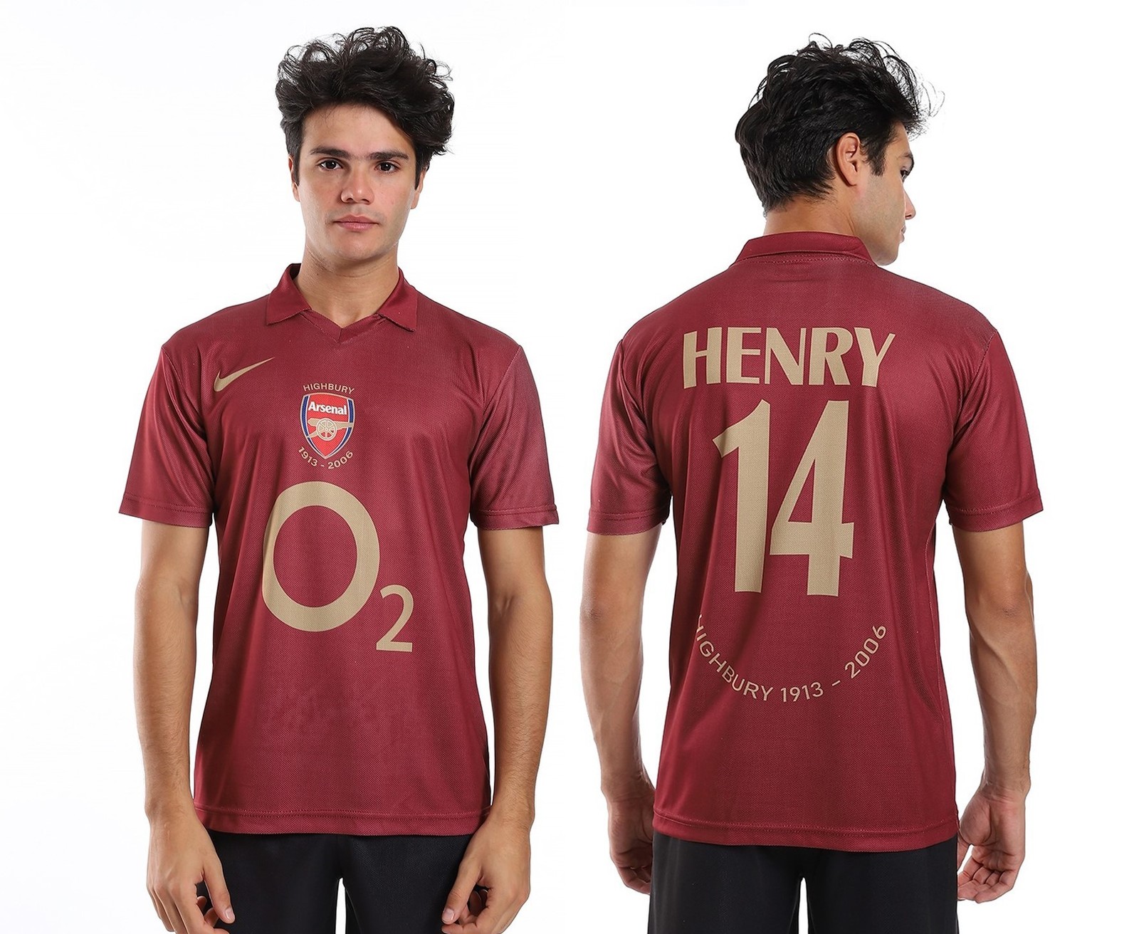 Arsenal 2005/06 Home Jersey with Henry 14 printing(special offer)//FREE SHIPPING