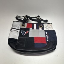 Houston Texans Womens Bradford exchange Handbag Tote Bag Multicolor Patchwork - £23.59 GBP