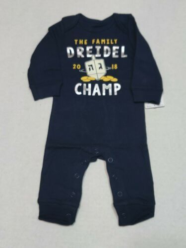 Carter&#39;s Hanukkah Outfit for Boys Newborn 3 or 6 Months Jumpsuit 2018 - $0.99