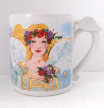 AVON True Friendship Angel&#39;s Touch Cup Mug Wings On Handle - $19.79