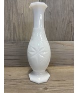 Milk glass starburst flower vase  7 Inch Tall - $9.46