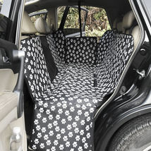Waterproof Dog Car Seat Cover for Leather Seats Dog Print Car Seat Covers - £25.97 GBP