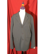 Guess Jeans Authentic MENS GRAY PINSTRIPE SPORT COAT BLAZER JACKET XL - €15,16 EUR