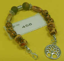 Tiger Eye Gemstone-Energy Jewelry-Bracelet-Facilitate-peacefulness #458 - £6.53 GBP