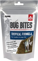 Fluval Bug Bites Tropical Formula Granules for Medium-Large Fish - 4.4 oz - £14.32 GBP