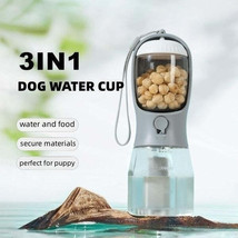 Dog Water Cup Drinking Food Garbage Bag Three-in-one Portable Small Multi-functi - £20.84 GBP