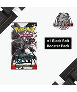 Pokemon Scarlet &amp; Violet Black Bolt Loose Booster Pack - $13.57