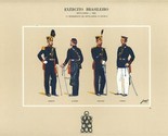 Brazil Army 1852 1.0 Regimento de Artilhara a Cavalo Exercito Brasileiro... - £17.34 GBP