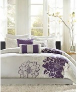 MSRP $111 Madison Park Lola 6-Pc Twin Gray/Purple NWOT - $626.42 MXN