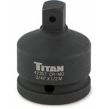 Titan 3/4" f to 1/2" m imp skt adapt - $52.49