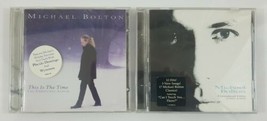 Michael Bolton CD Lot - This Is the Time Christmas - Greatest Hits 1985-1995 - £7.56 GBP