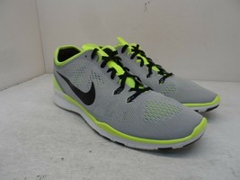 Nike Women&#39;s Free 5.0 TR Fit 5 Running Sneakers Wolf Grey/Black/Volt Size 11.5M - £39.12 GBP