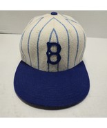 Vintage Brooklyn Dodgers American Needle Pinstripe Wool Fitted Hat Size ... - $603.70 MXN