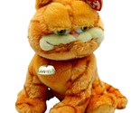 Garfield The Cat Ty Beanie Baby Buddy Retired MWMT Gold Name Tag - £19.83 GBP