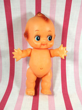 Precious Vintage Kewpie Soft Vinyl Working Squeak 8&quot; Doll Red Hair Made in Japan - £18.82 GBP