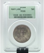 1934 Maryland 50C Commemorative Half Dollar Graded by PCGS as MS66! Old ... - £316.48 GBP
