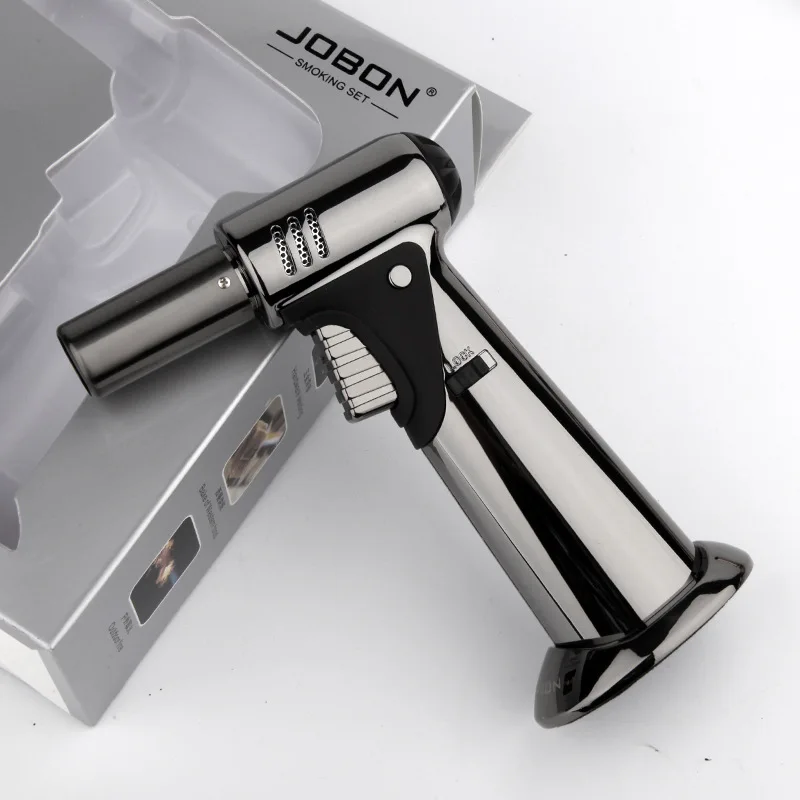 JOBON Gas Lighter Windproof BBQ Kitchen Coo Jet Torch Turbo Lighter Large Capaci - £175.28 GBP