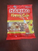 HARIBO Happy Cola Gummies Gummy Candy 4oz Bag Set of 2 bags - £8.43 GBP