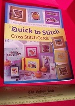 Craft Gift Sew Activity Book Quick To Stitch Greeting Cards Projects Ins... - £14.94 GBP