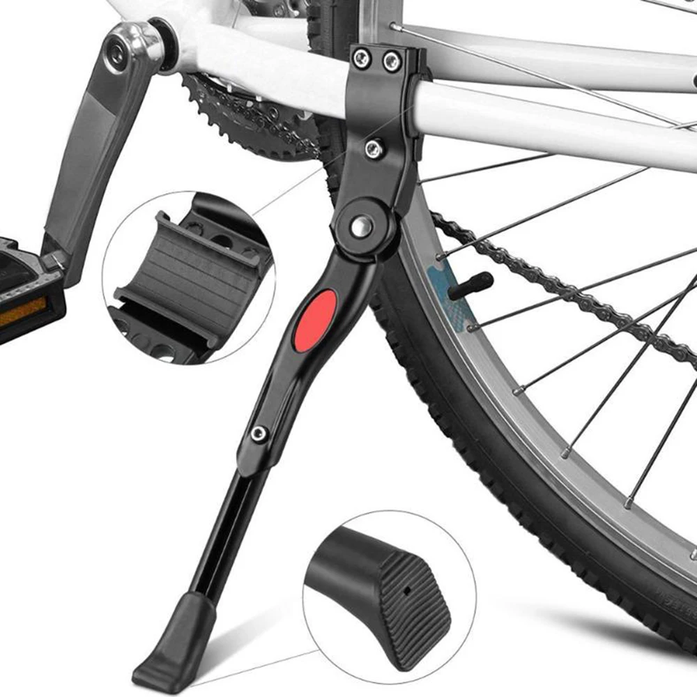 Universal Adjustable MTB Bike Cycling Par Kick Stands Leg Rack ce Mount Side Sup - £34.77 GBP