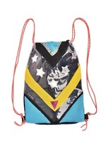 IMEMOI Backpack Stylish Star Accents Lightweight Multicolor Size 18&quot;X7&quot; ... - £87.07 GBP