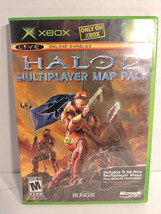 Microsoft Xbox Halo 2 Multiplayer Map Pack 2005 Complete with Disc &amp; Manual CIB - £13.14 GBP