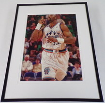 Karl Malone 2003 Utah Jazz Framed 11x14 Photo Display - £27.17 GBP