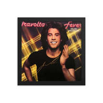 John Travolta signed &quot;Travolta Fever&quot; album Reprint - £58.63 GBP
