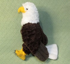 American Bald Eagle Realistic Plush 13&quot; Wild Republic Stuffed Animal Toy Bird - £10.79 GBP