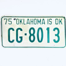 1975 United States Oklahoma Craig County Passenger License Plate CG-8013 - $17.60 CAD