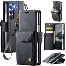 Generic Stylish Leather Wallet Magnetic Flip Case for Protection For Sam... - $1,584.46 MXN