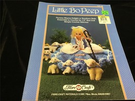 Fibre Craft Little Bo Peep Crocheted Doll Ensemble Craft Pattern Book - £9.28 GBP