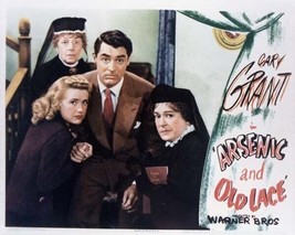 Arsenic and Old Lace Cary Grant Peter lorre Jean Adair 11x14 inch movie poster - £15.45 GBP