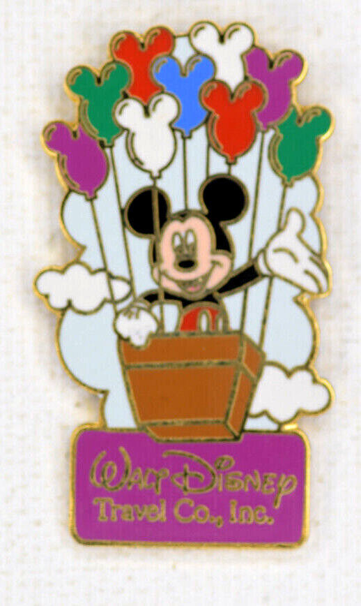 Primary image for Disney 2002 Mickey In Hot Air Balloon Ride Disney Travel Company LE Pin#9264